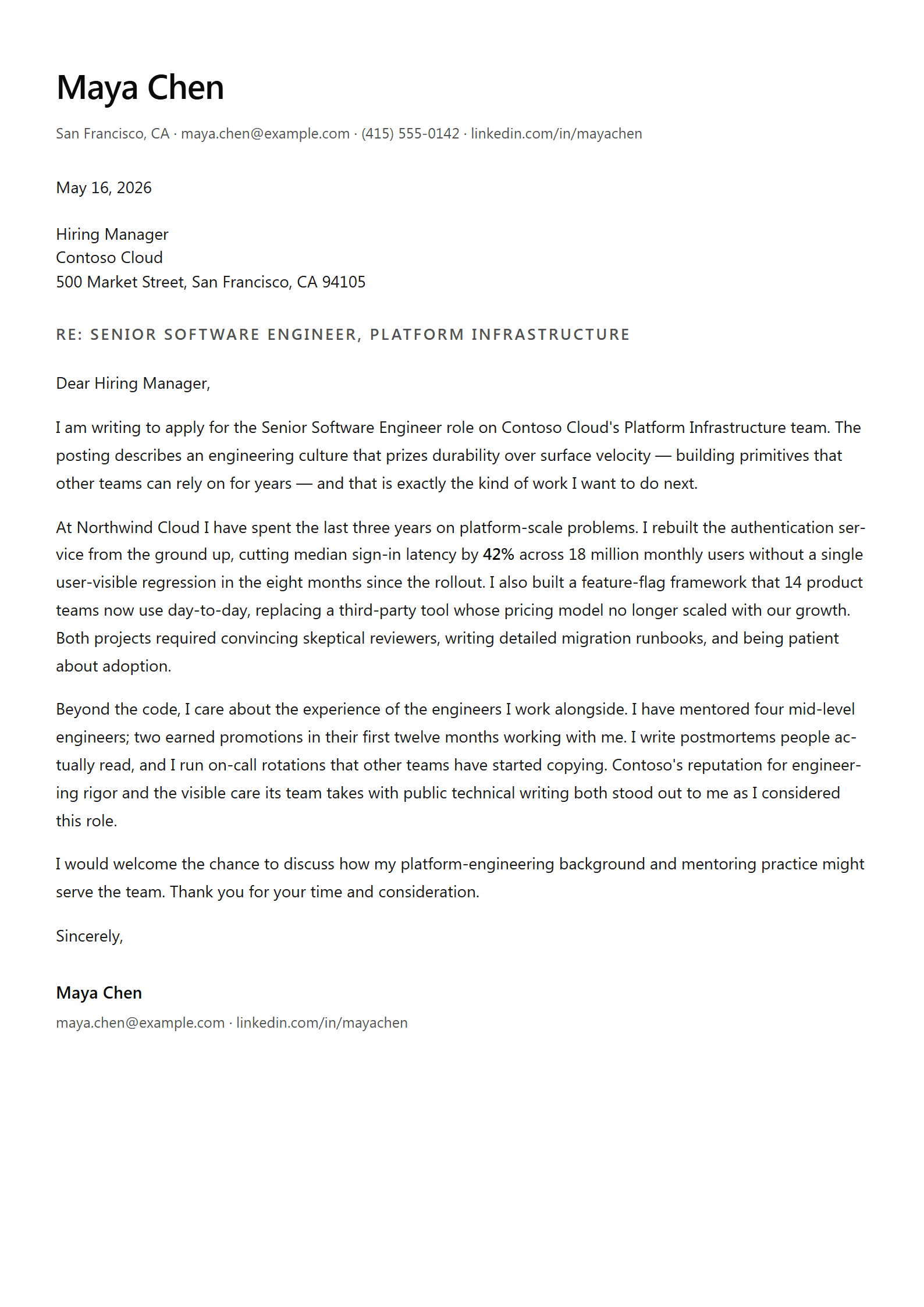 Atlas cover letter template preview