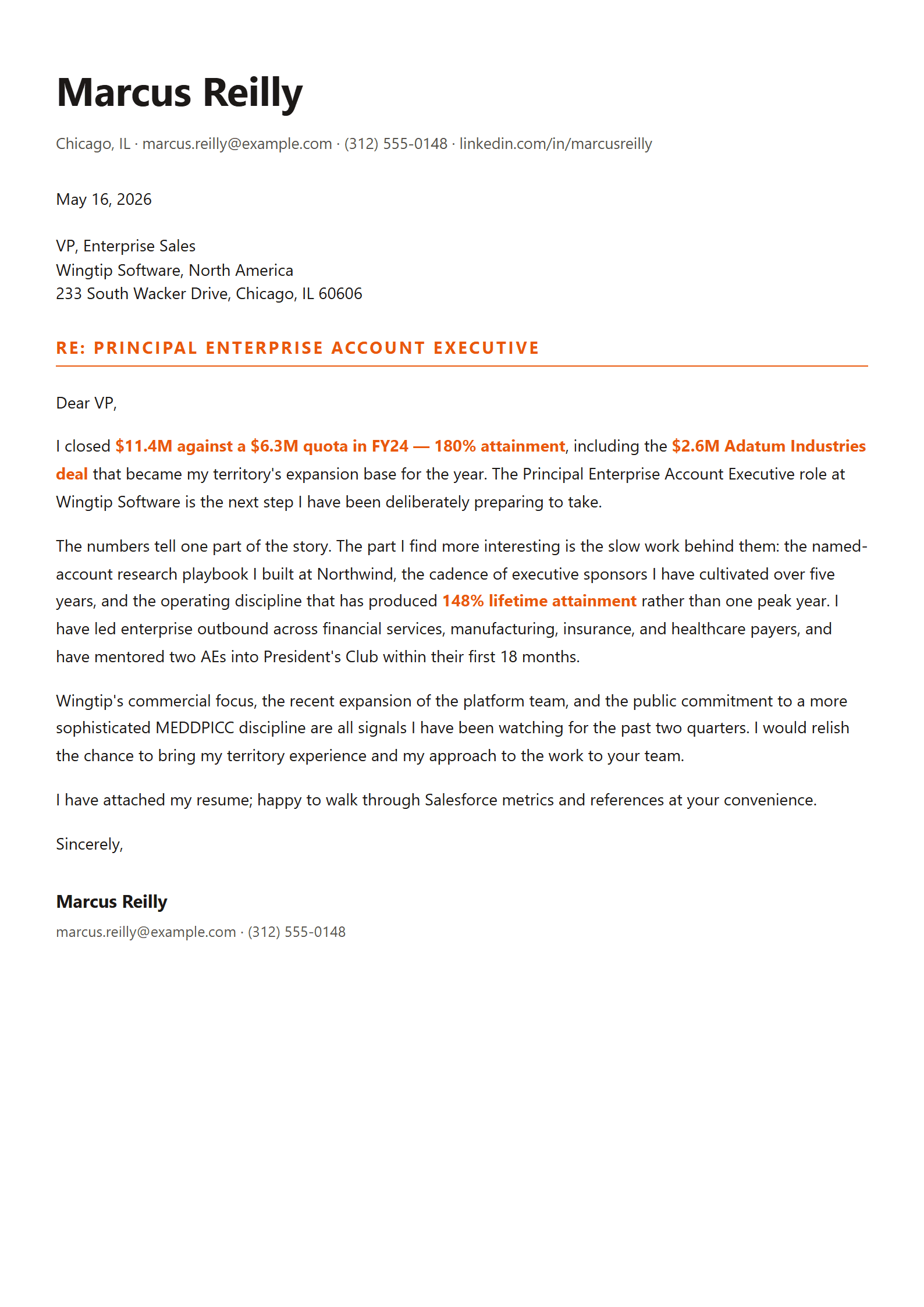 Quota cover letter template preview