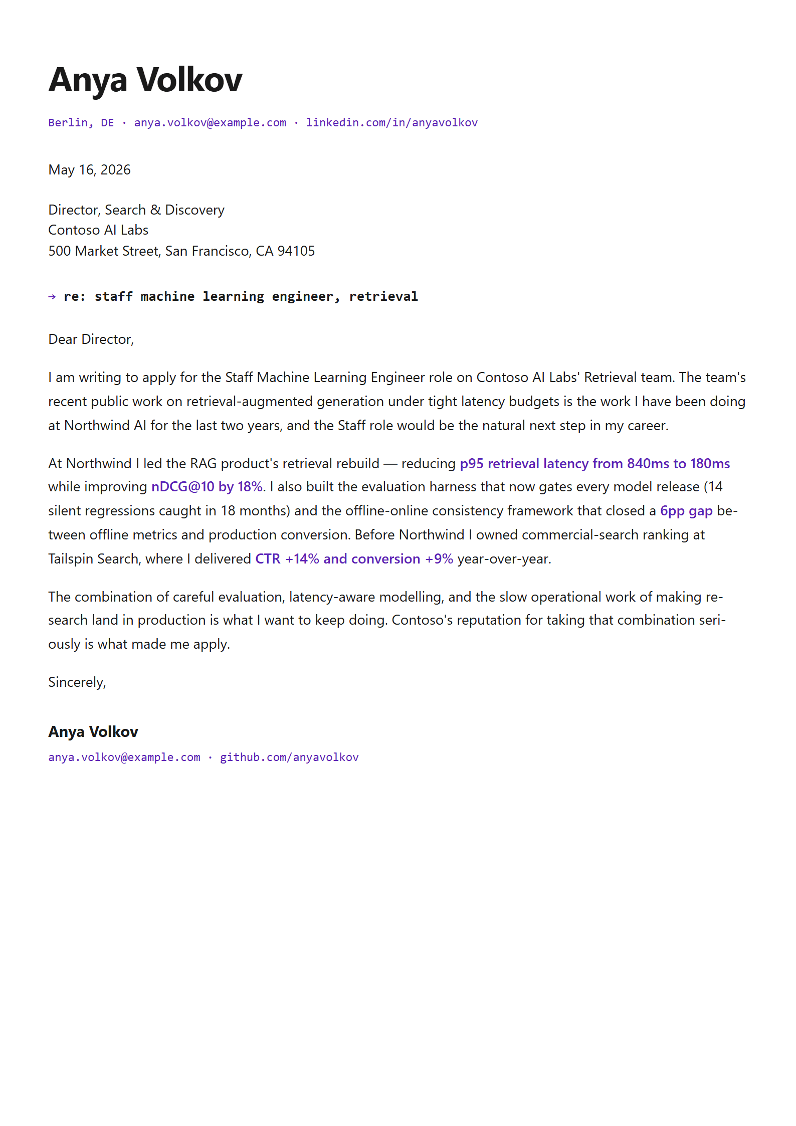 Vertex cover letter template preview